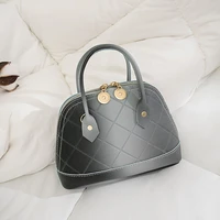 ladies fashion brand gradient color shell shaped handbag mobile phone coin purse dating cosmetics messenger shoulder bag