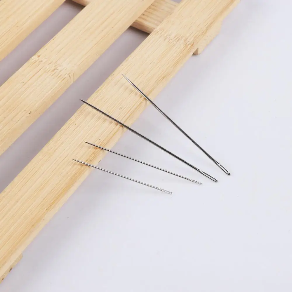25pcs Needles Craft Embroidery Tool Large Eye Sewing Hand Needle With Threader Home DIY | Дом и сад