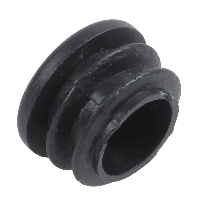 

Plastic Round Cap Chair Table Legs Ribbed Tube Insert 22mm Dia 50 Pcs