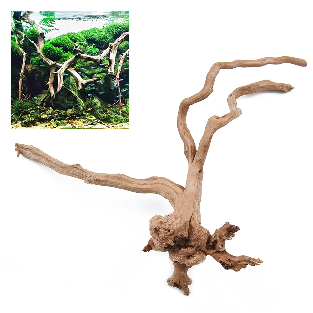 Аксессуары украшения для аквариума натуральное дерево пейзаж 1 предмет и | Дом