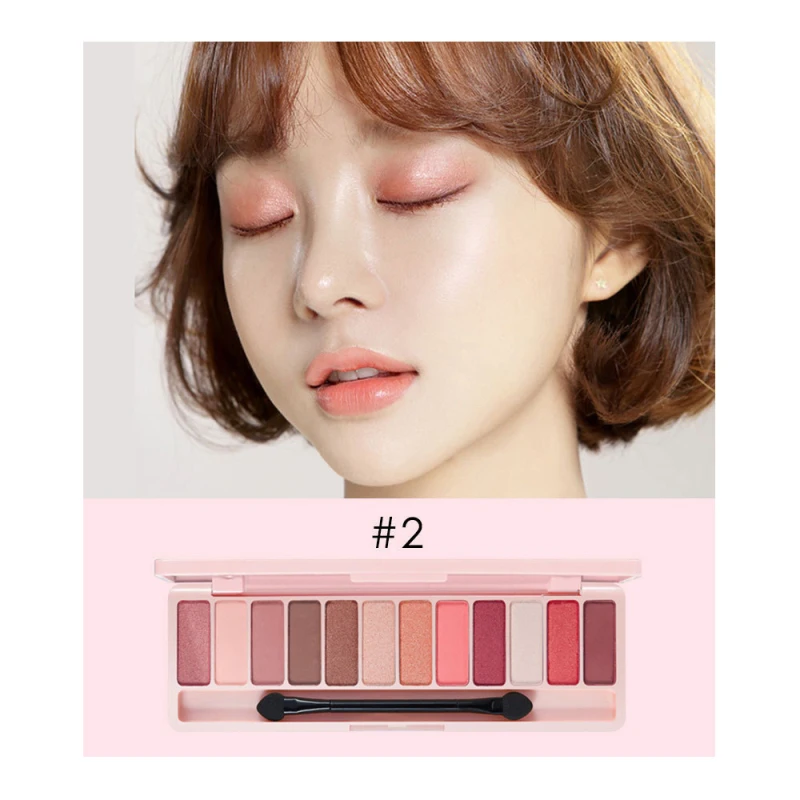 Тени для век тыквенного цвета матовые тени палитра макияжа нюдовый макияж