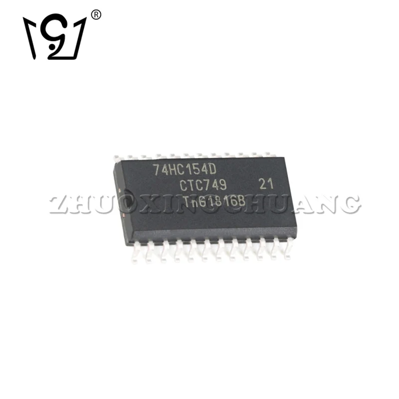 10 шт. 74HC154D 653 SOIC 24 на возраст от 4 до 16 лет он лайн декодер/демультиплексор|Запчасти