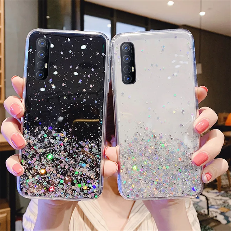 Роскошный блестящий чехол со звездой для Samsung Galaxy A70 A50 A30 Note 8 9 10 Pro Lite Case A20 A40 A20E A10 A80