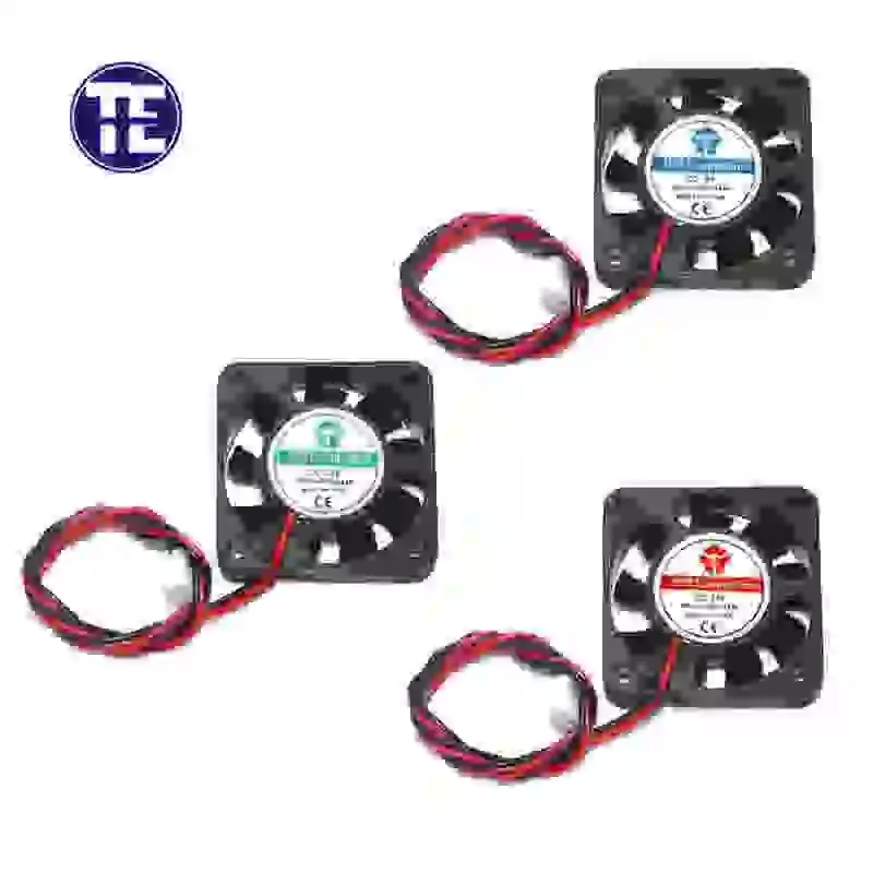 

DC 5V/12V/24V Computer CPU Cooler Mini 4010 Cooling Fan 40x40x10mm Small Exhaust Fan for Ender 3 CR-10 3D Printer