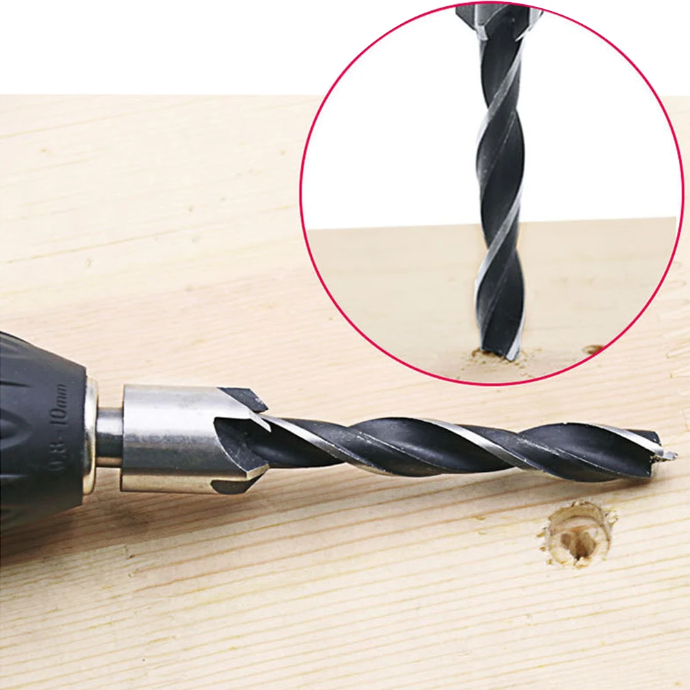 Набор зенкеров для деревообработки фаски из быстрорежущей стали столярных работ