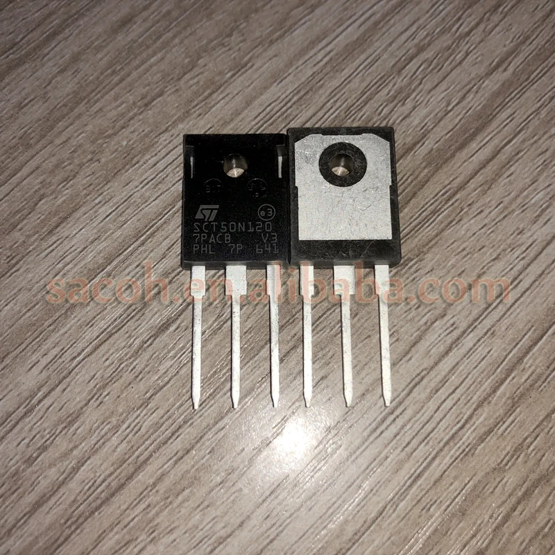 1Pcs SCT50N120 50N120 TO-247 65A 1200V 59Mohm Silicon carbide Power MOSFET transistor