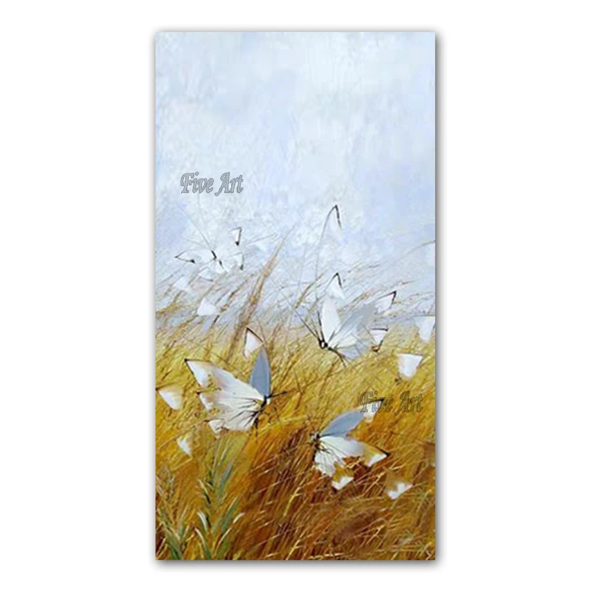 

Картина маслом, Декор, картины маслом, настенное искусство ручной работы, Современная холщовая картина с животными на стекле, домашний деко...