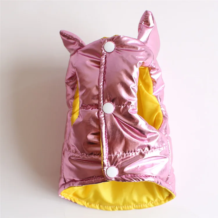 Утолщенный хлопковый ветрозащитный жилет для собак осень и зима куртка без