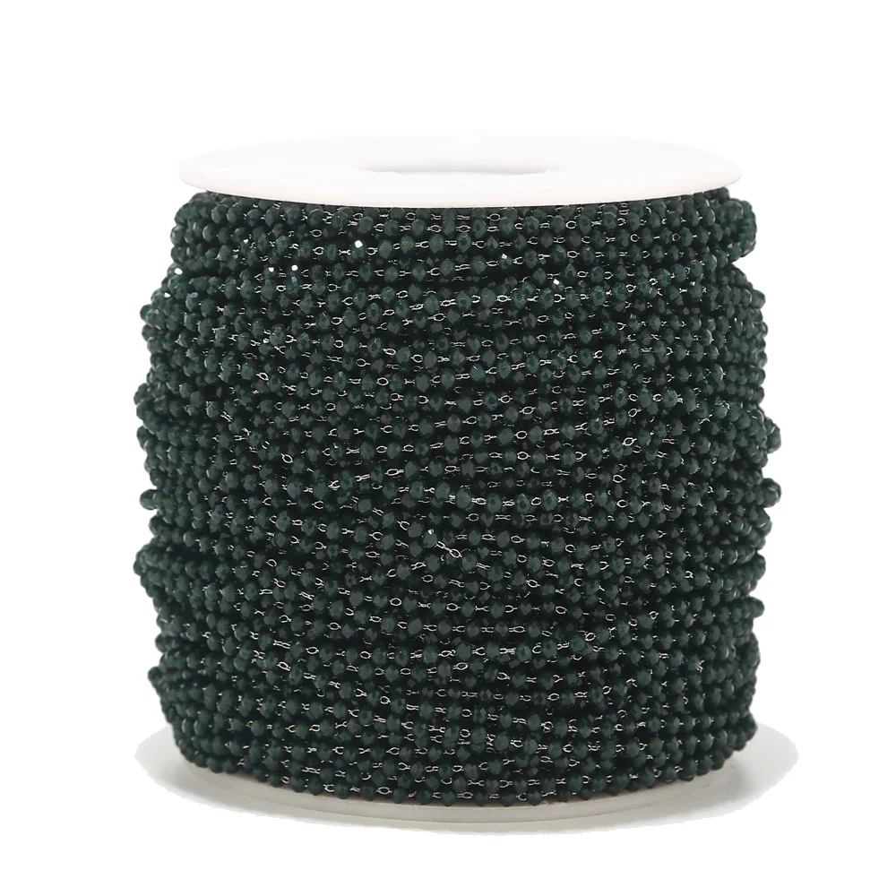 Цепочка Из Бисера и стекла ручной работы 5 метров 3 мм|Ювелирная фурнитура