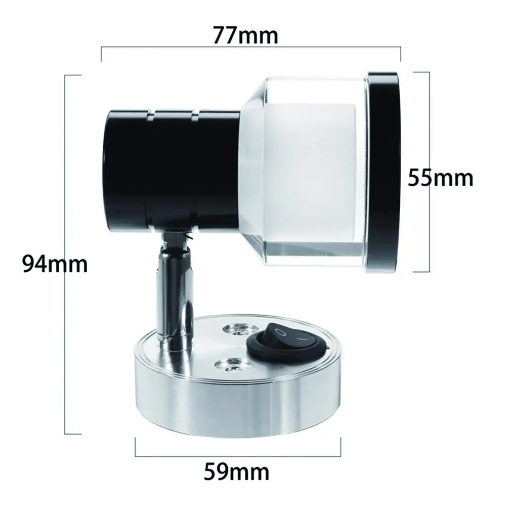 Светодиодная лампа для дома на 12 В светильник внутреннего освещения настенный