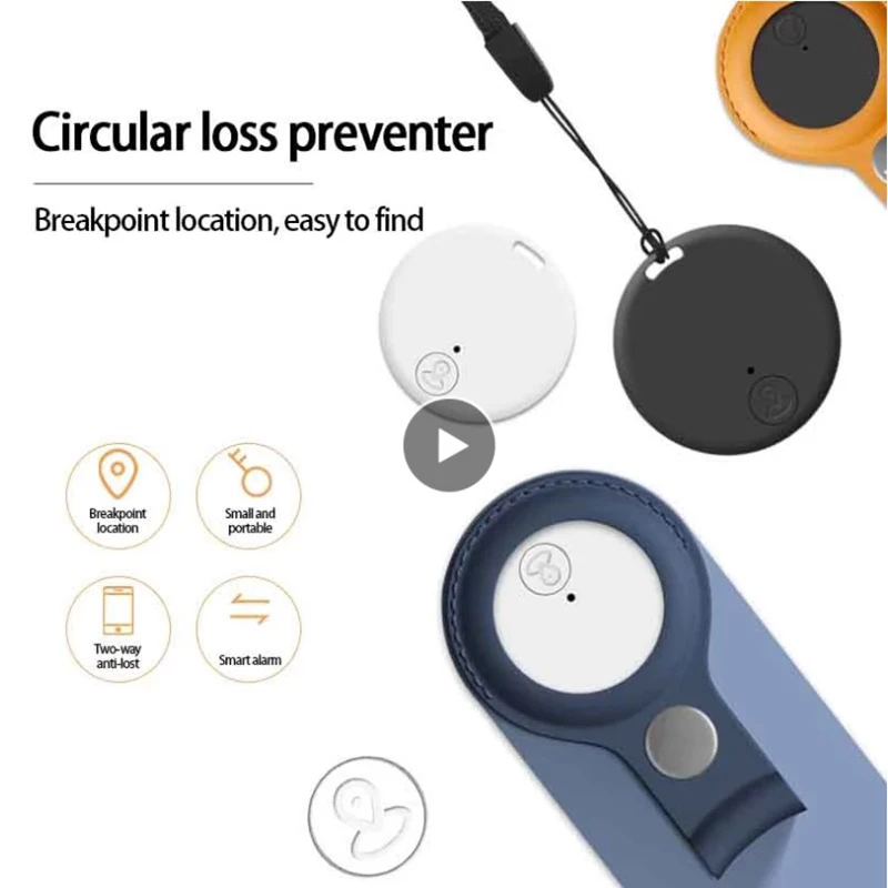 

Смарт-метка с защитой от потери, беспроводной Bluetooth-трекер, Детская сумка, кошелек, поиск ключей, обнаружение ключей, двусторонний поиск, 50 фу...