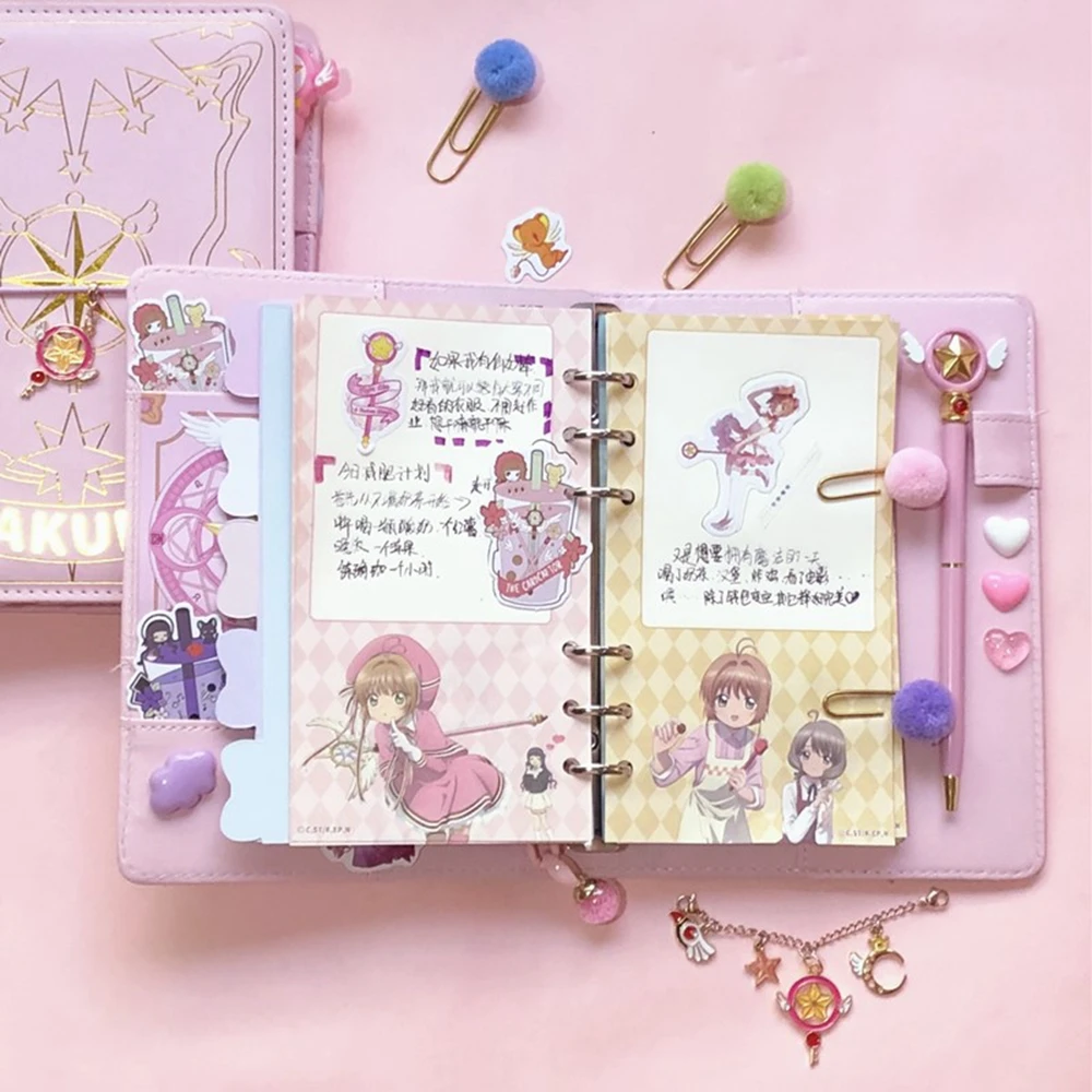 3 вида стилей Card Captor Sakura Аниме фигурки напечатанный рисунок Бумага Справочник Magic