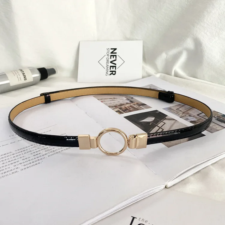 

Belted women's fine decorative dress simple and stylish style with suit sweater waist belt