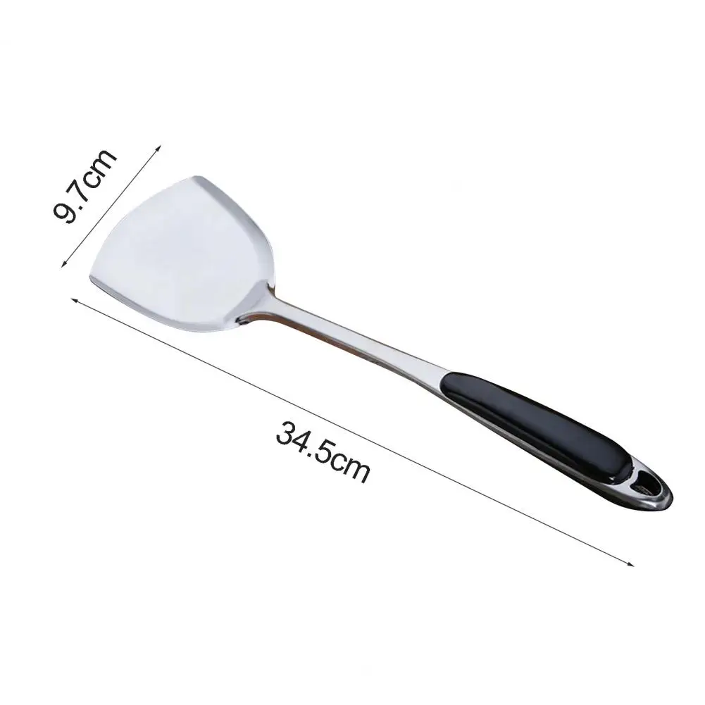 

HOT SALES!!! Stainless Steel Soup Spoon Colander Long Handle Spatula Kitchen Cooking Strainer