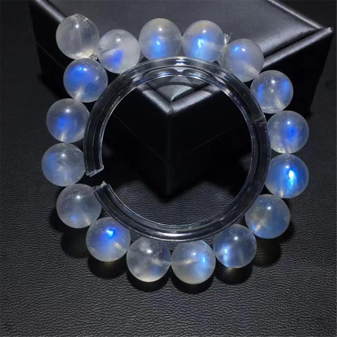 

Браслет из натурального Лабрадорита, 12 мм