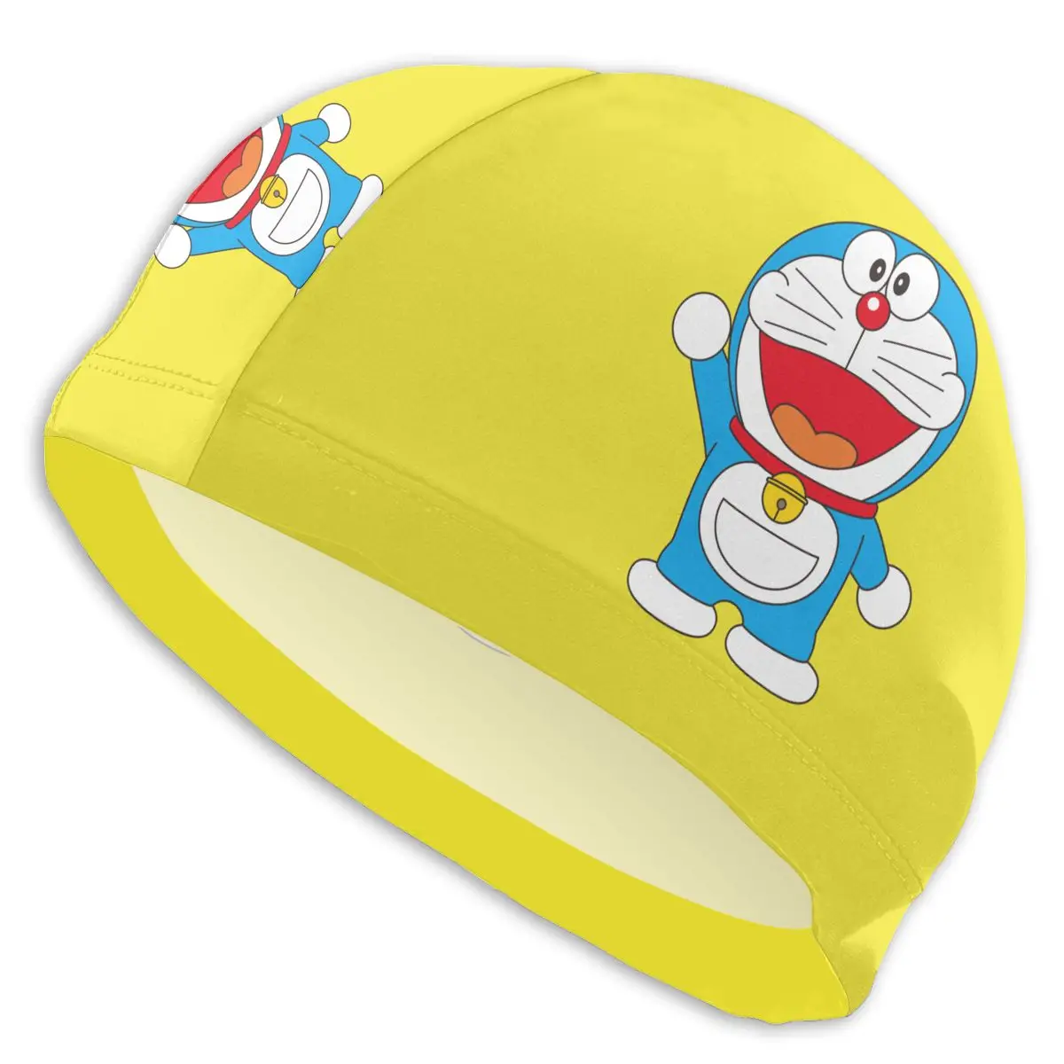 

Doraemon Sports Siwm Pool Swimming Cap Hat Adults Men Women Sporty Ultrathin Adult Bathing Caps