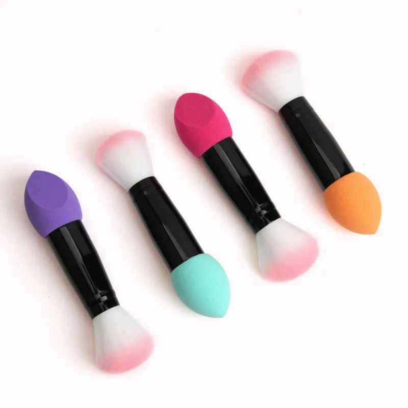 Губка слоеная палочка стержень с двойной головкой в форме капли воды Кисть для