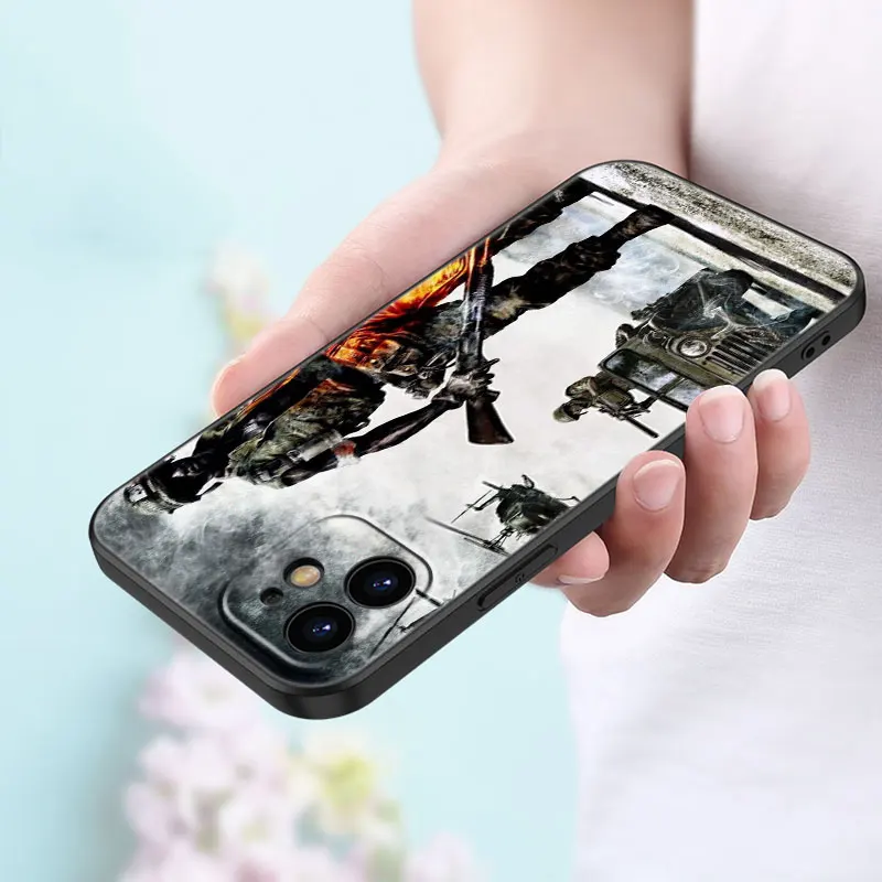 Чехол для Apple iPhone 13 12 Mini 11 Pro Max 7 8 XR X XS MAX 6 6S Plus 5 5S SE 2020 черный чехол | Мобильные