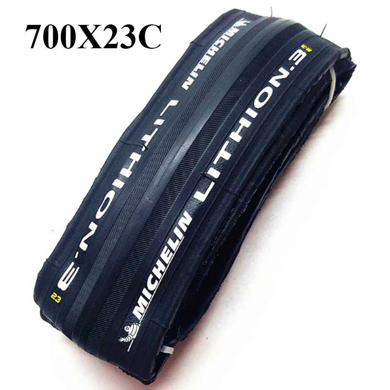 700 23C Оригинальные 700* 23C Michelin LITHION 2 шины для шоссейного велосипеда, антипрокол, ультралегкие шины 700* 25C, велосипедные шины - Цвет: 700 23C