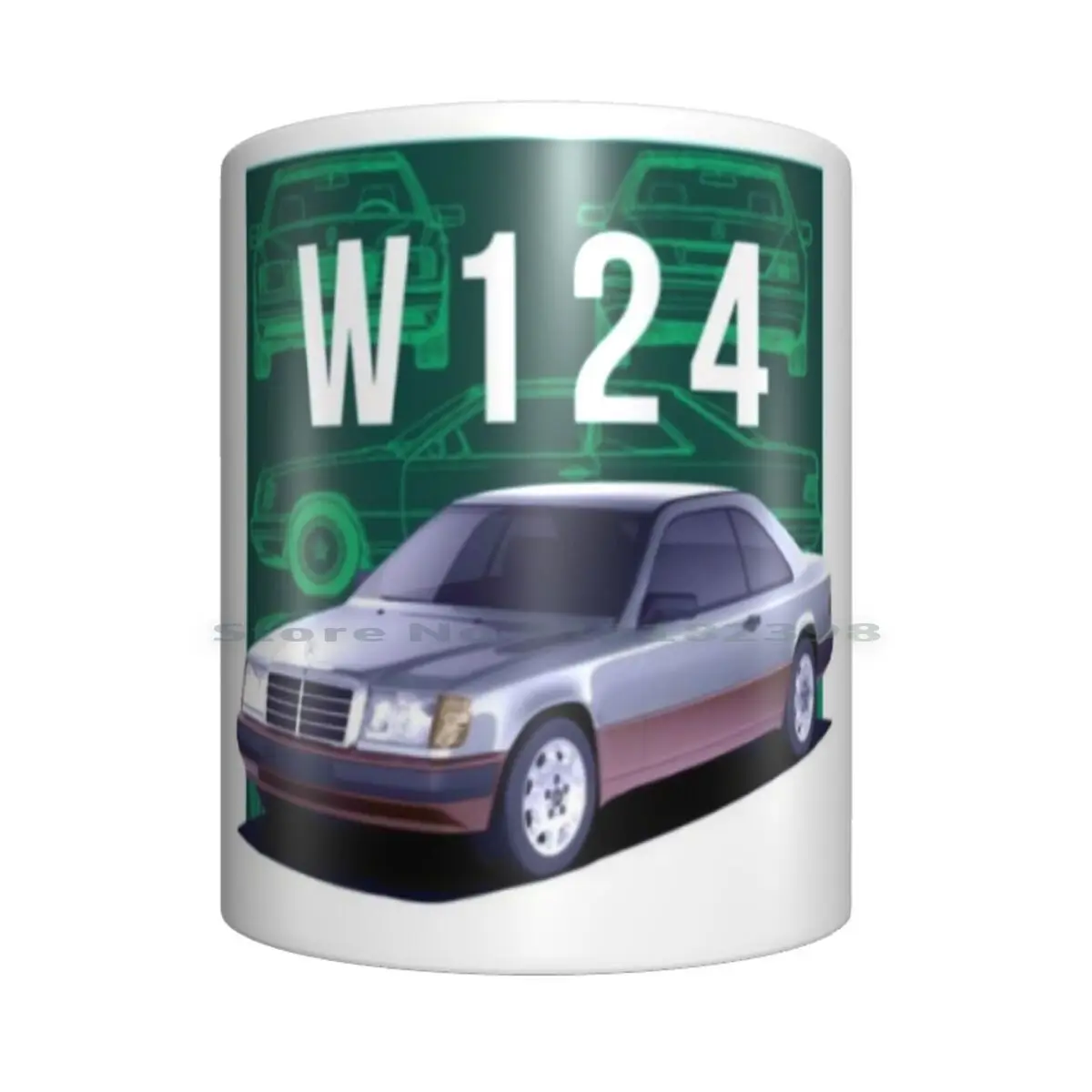Керамические кружки W124 кофейные чашки кружка для молока и чая E класс W123 C124 500e E500