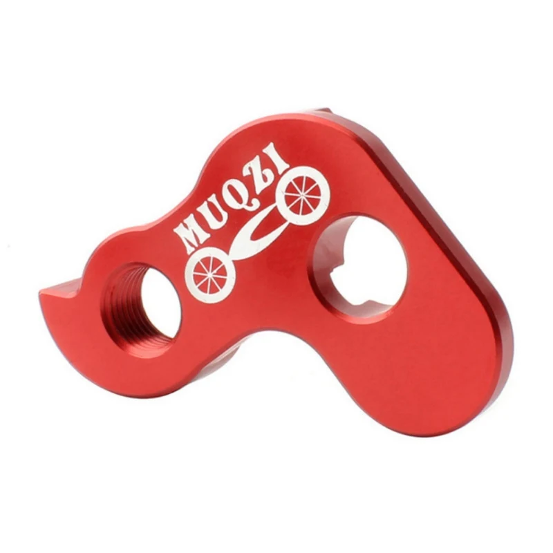 Folding Bicycle Rear Derailleur Modified Tail Hook Hanger Cycling Aluminum Alloy Outside 3 Speed Tail Hook Tough Hange