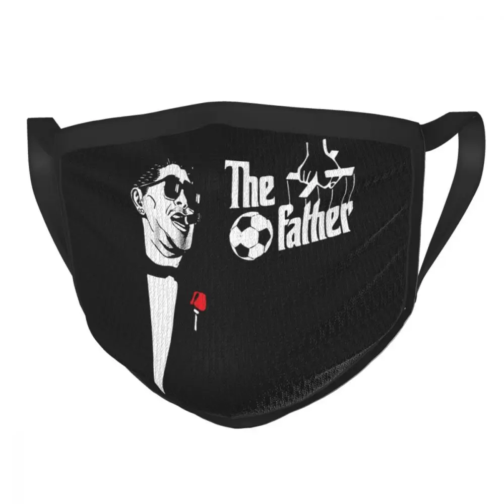 

Многоразовая маска для лица Maradona Football Father, Пылезащитная маска для аргентинского футбола против смога, защитный респиратор