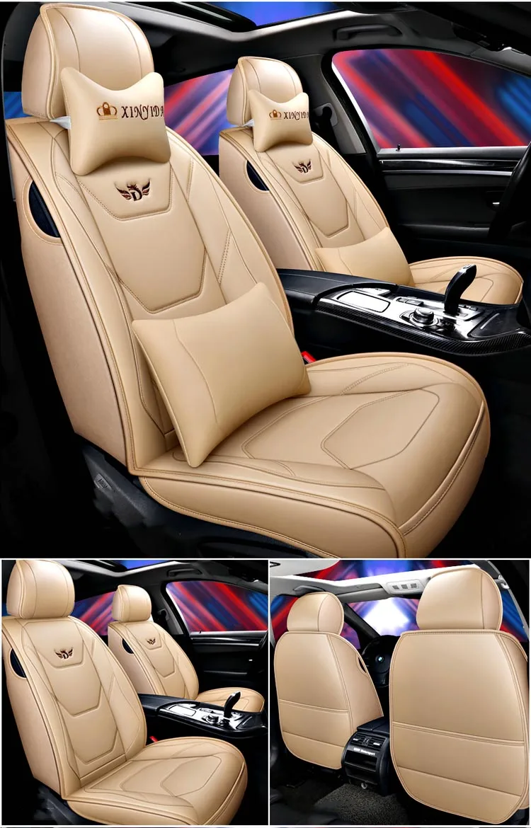 Ynooh автомобильные чехлы для сидений hyundai getz accent 2008 santa fe tucson elantra creta veloster grand i10 ioniq i10 автомобильный протектор