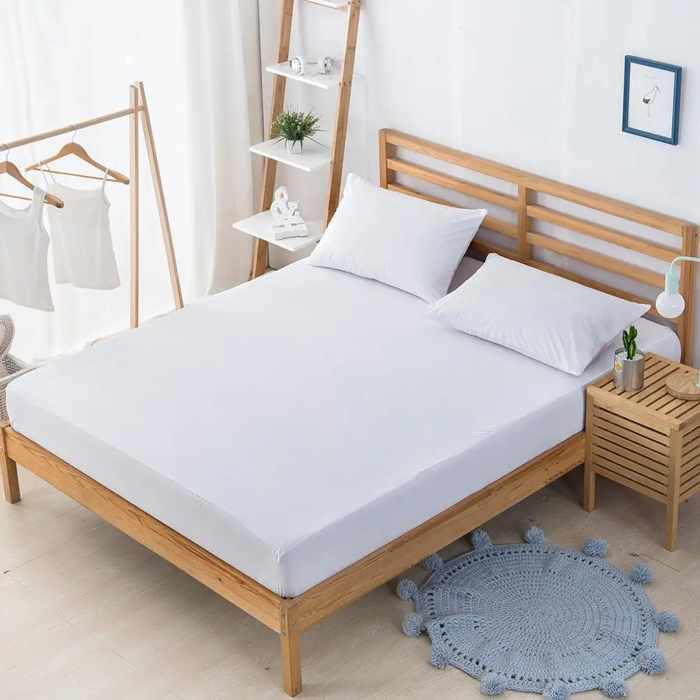 Постельное белье из полиэстера простыня на резинке водонепроницаемое