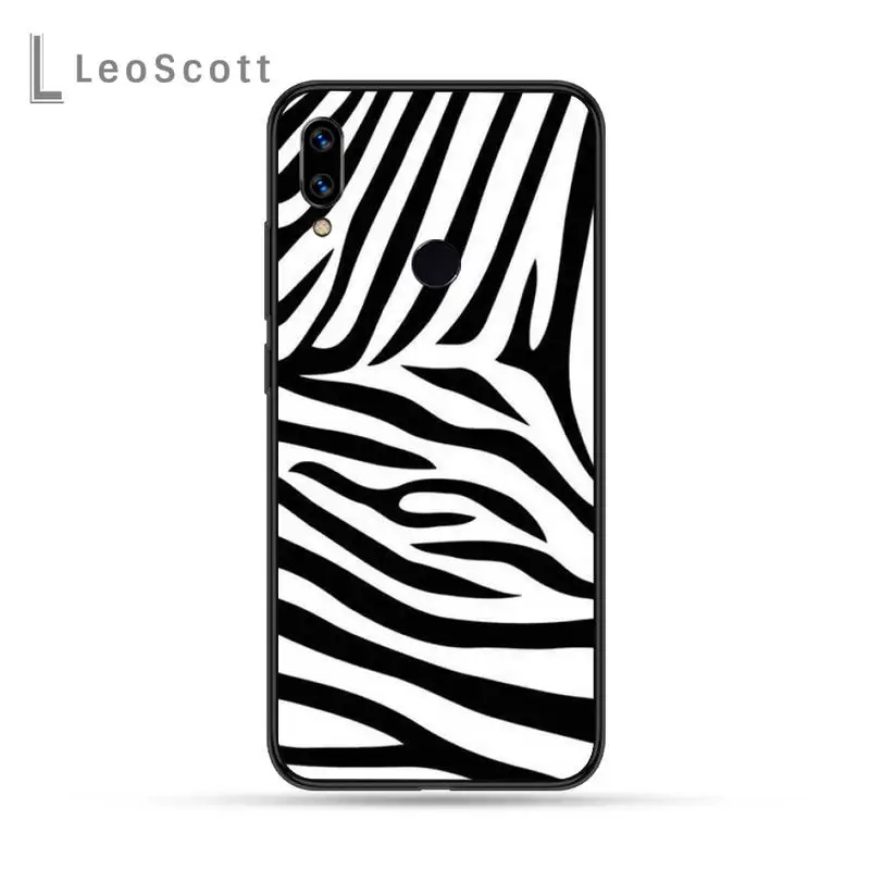 

Zebra print clip art Phone Case For Xiaomi Redmi Note 4 4x 5 6 7 8 pro S2 PLUS 6A PRO