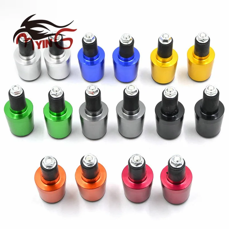 7/8 дюйма 22 мм ручная крышка руля ручные захваты Концевая заглушка для Kawasaki ER6F ER6N