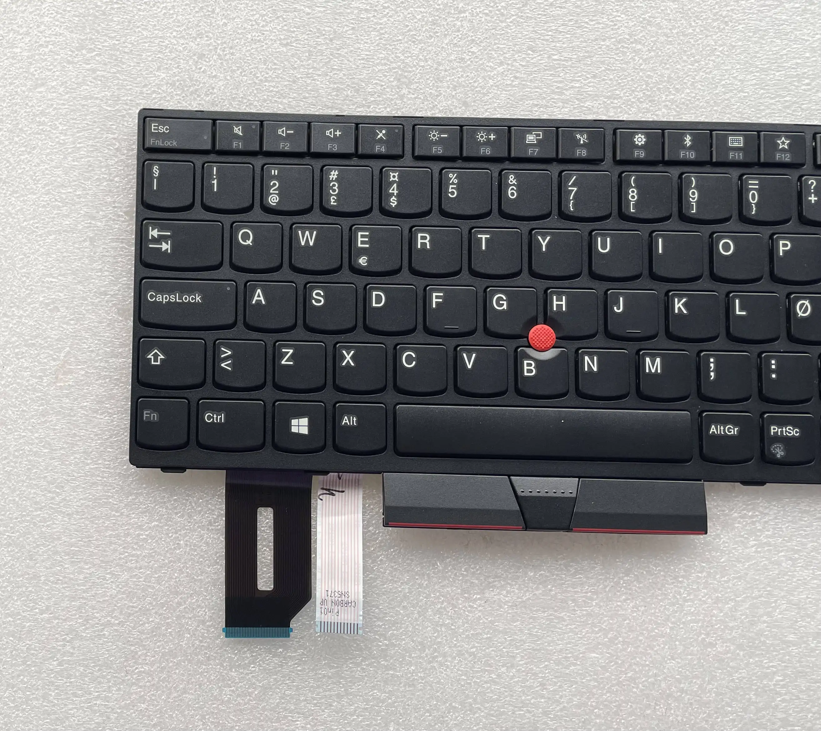 Клавиатура SN20P32890 5PE559 для ноутбука Lenovo Thinkpad E480 E490 R480 R490 L490 с поддержкой