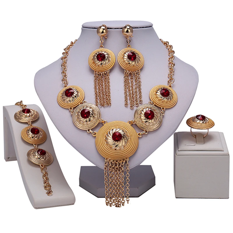

ZuoDi Dubai Gold Bridal Jewelry Set Wholesale Nigerian Wedding woman accessories Jewelry Set African Beads designer Jewelry Set