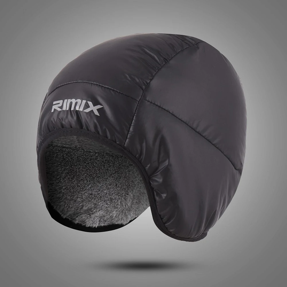 

Ultra-Light Feather Warm Cap Winter Windproof Cycling Anti-Freeze Cap Ear Protection Down Beanie Cycling Equipment