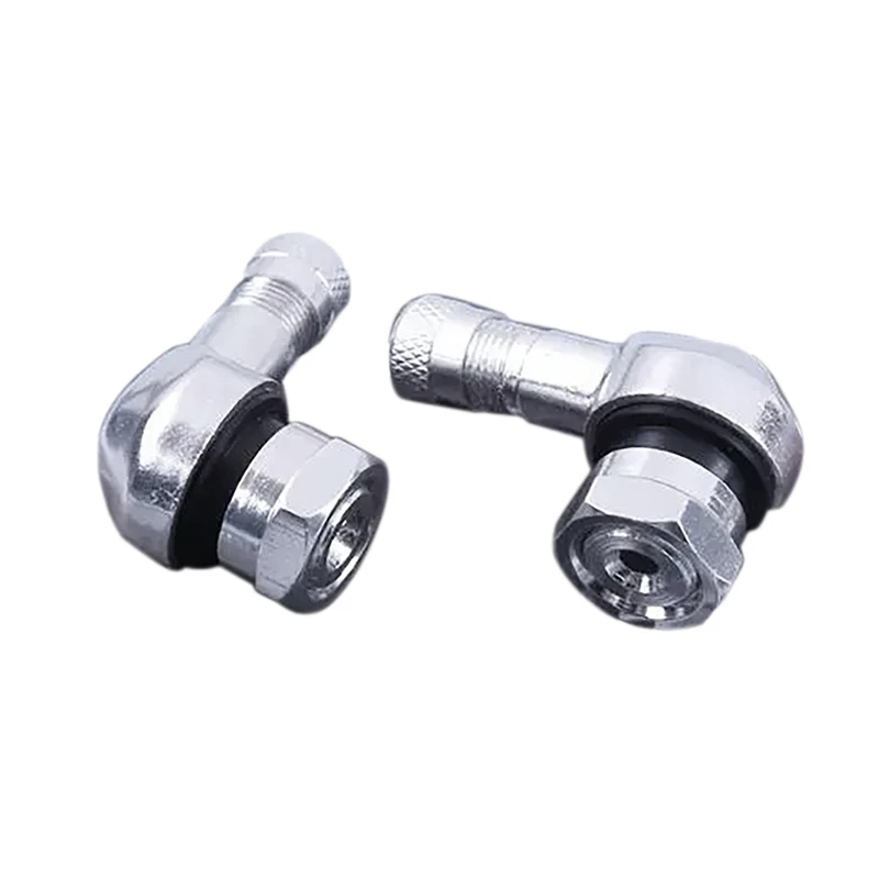 

2 Pair CNC Motorcycle Valve Stem Tire 11.3mm Rim Aluminum Alloy Suitable for Honda, Kawasaki, Suzuki, Golden & Red