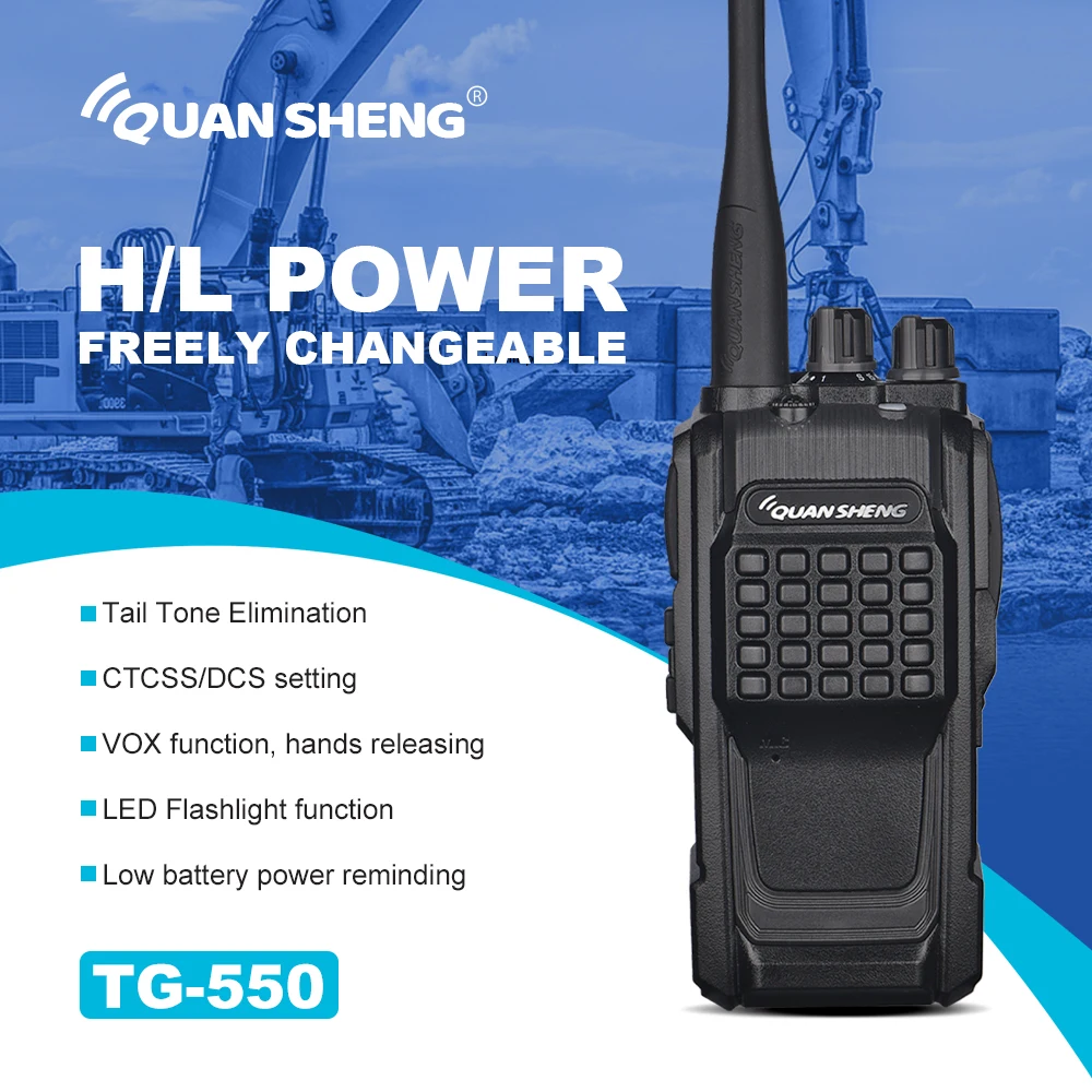 Портативная рация для телефона с большим диапазоном двухсторонний