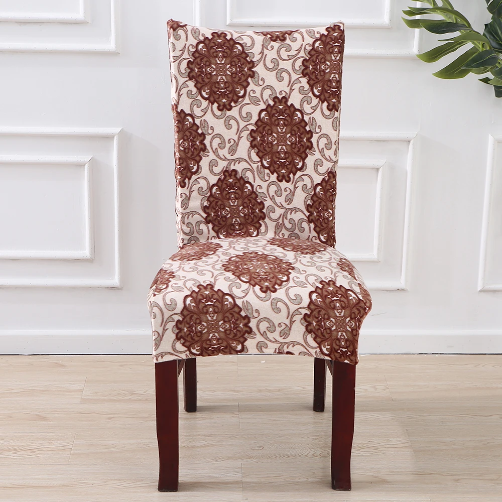 1/2/4 шт. чехол для кресла спандекс современные Жаккардовые замшевые