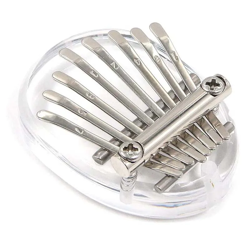 Портативное мини-пианино Kalimba перкуссионная музыкальная клавиатура с 8 клавишами
