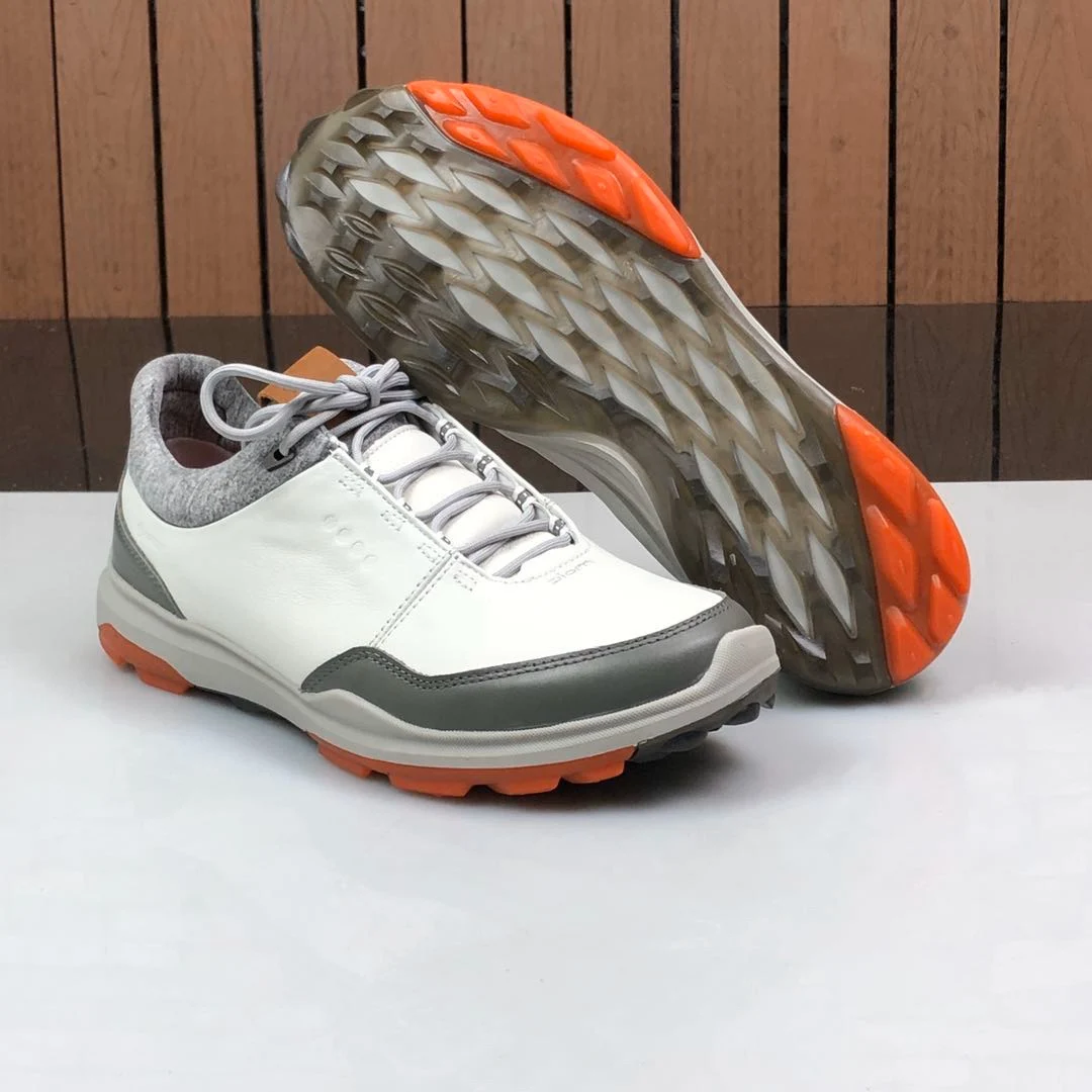 

Новые мужские брендовые туфли для гольфа из натуральной кожи, спортивные Сникеры для гольфа без бретелек, мужские тренировочные кроссовки