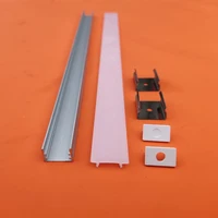 free shipping high quality led aluminum profile for 5050 3528 5630 milkytransparent cover 80mlot aluminum channel