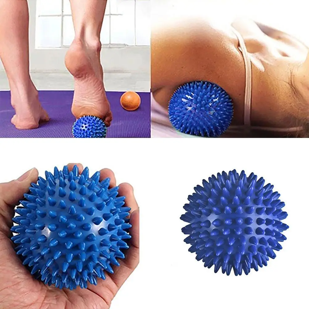 

Durable PVC Spiky Massage Ball Sport Fitness Hand Foot Pain Relief Stress Relief Muscle Relax Ball Fasciitis Reliever Massager