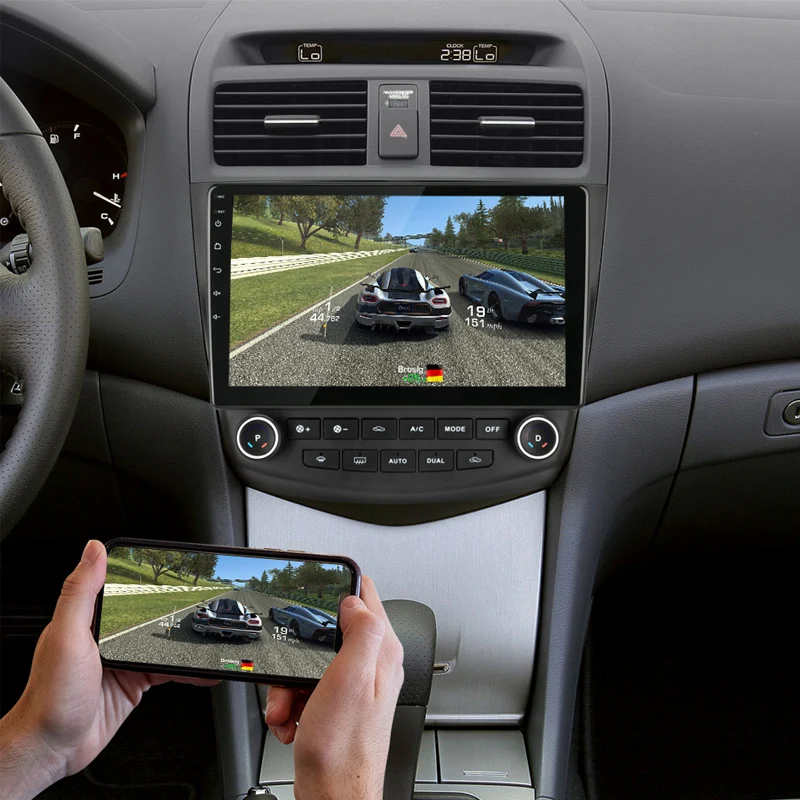 Jansite RDS 10 &quot4G Wifi автомобильное радио для Honda Accord 7 2005-2008 Авторадио сенсорный экран