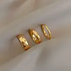 Женское кольцо с золотым хвостом из титановой стали, комплект колец 246 мм, модный подарок для ювелирных изделий, оптовая продажа