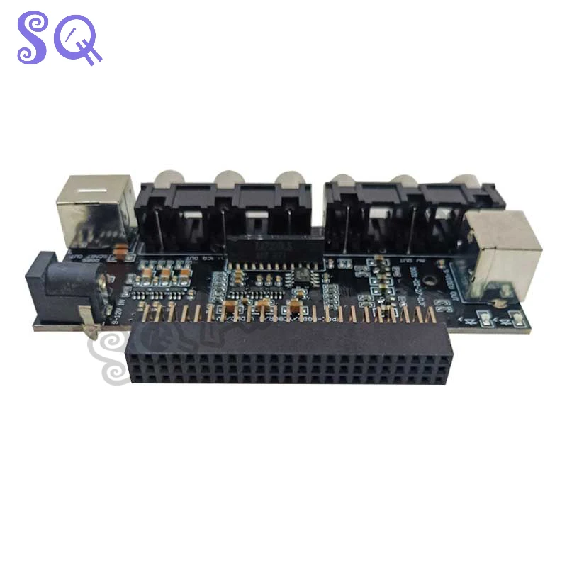 Преобразователь сигнала аудио и видео для SCART/RGBS/компонент/S-VIEO/CBVS Выходная