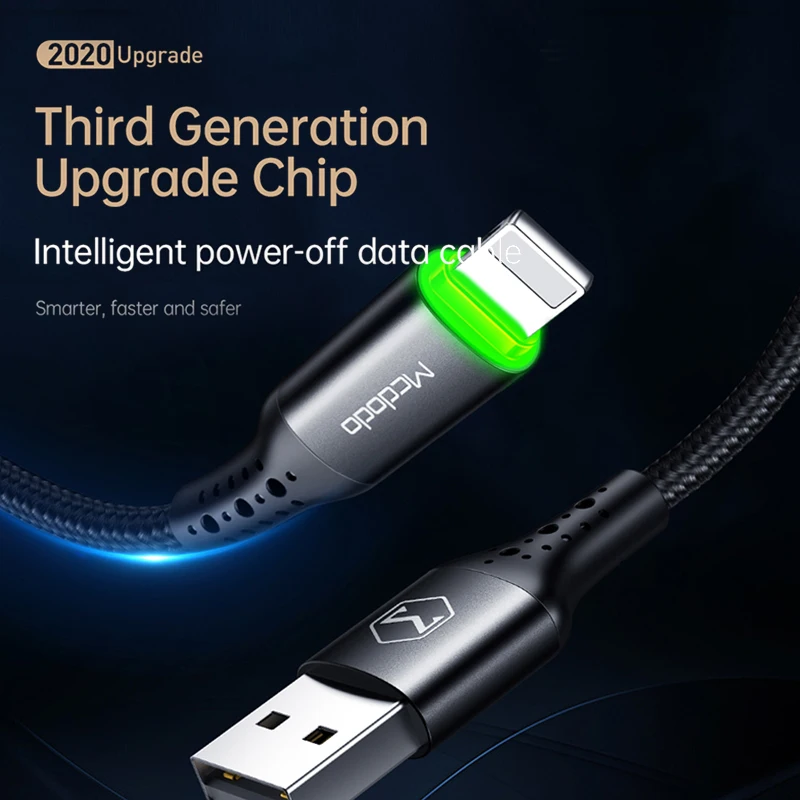 USB-кабель Mcdodo для iPhone 13/12/11 Pro Max/XS/XR/8/IPad/IPod/iOS | Мобильные телефоны и аксессуары