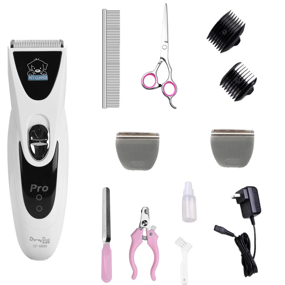 Machine Powerful Rechargeable Cat Hair Cutting Grooming Clipper