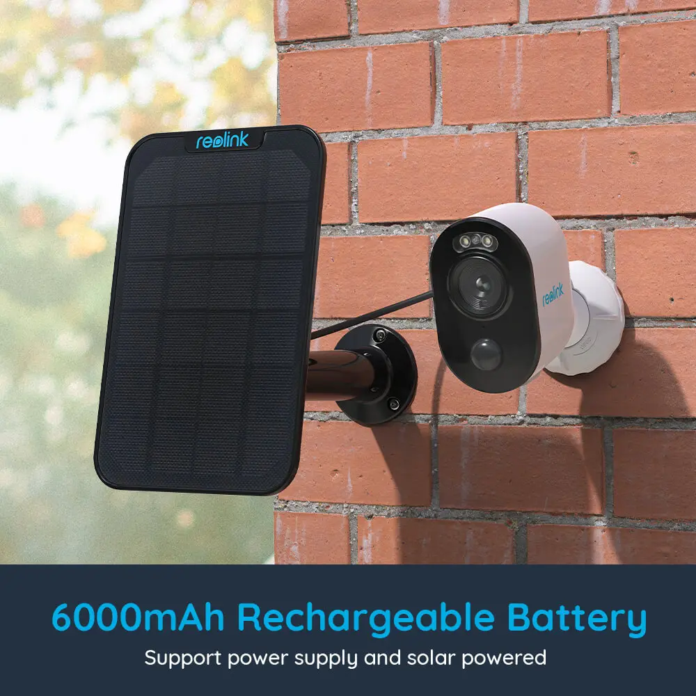 Reolink Argus 3 4MP IP WiFi Security Camera Outdoor Battery Power Human&ampCar Detection Color Night PIR 2-way Audio Surveil |