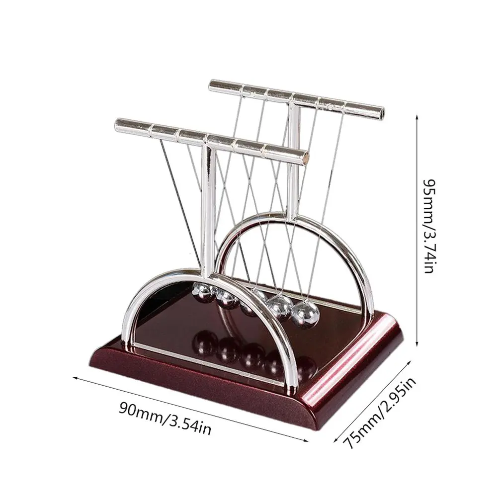 

Creative T-shaped Newton Pendulum Ball Cradle Balance Balls Physics Pendulum Office Desk Decoration Classic Toy