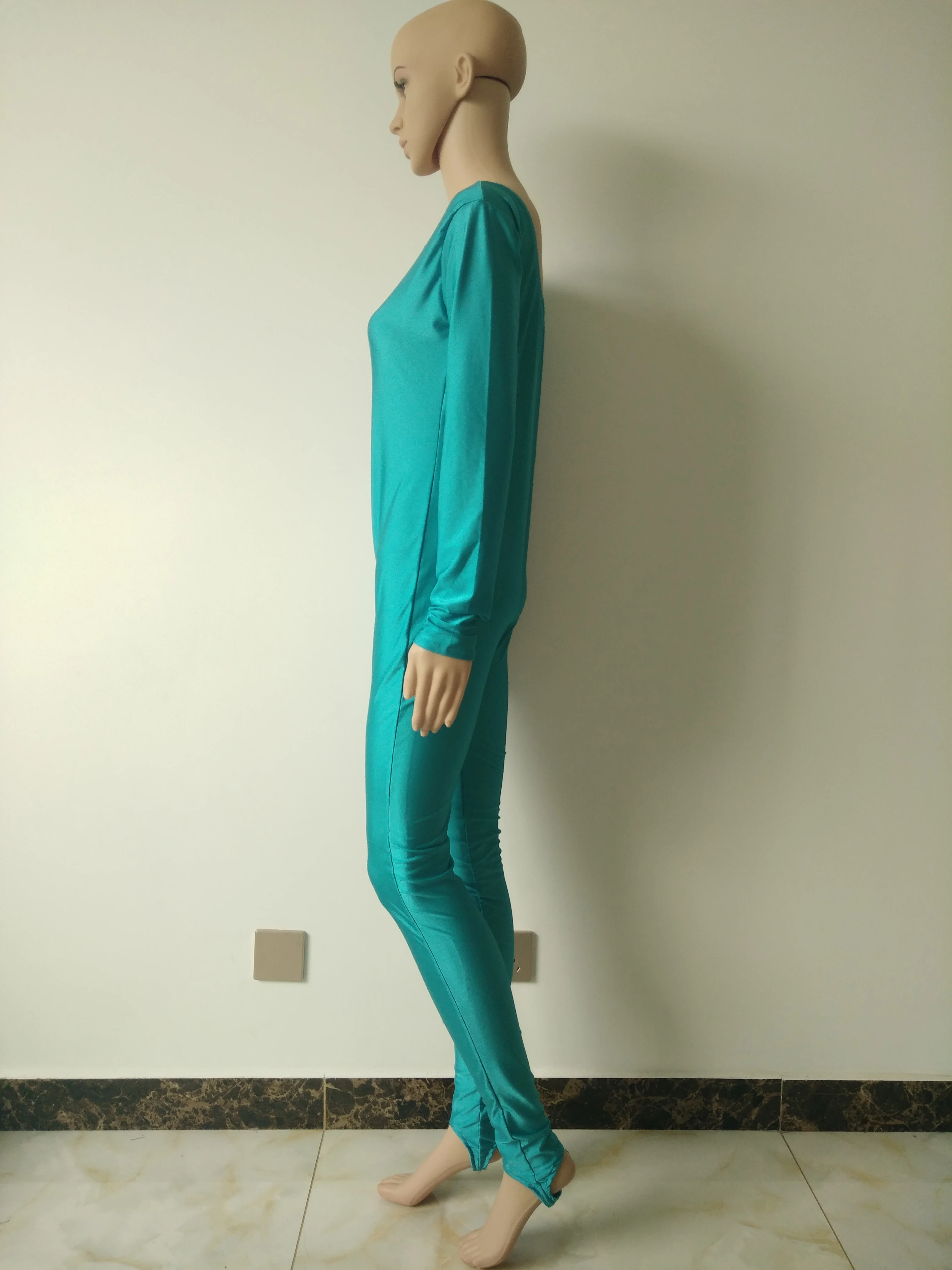 Женское боди из спандекса Цвета озера костюм с лямками для девочек