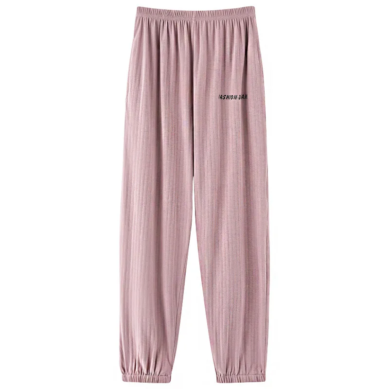

Women's Pants Solid Color Trousers Cotton Pajamas Simple casual Japanese Home Pajama Pants Thin Loose Pants Plus Size Home Pants