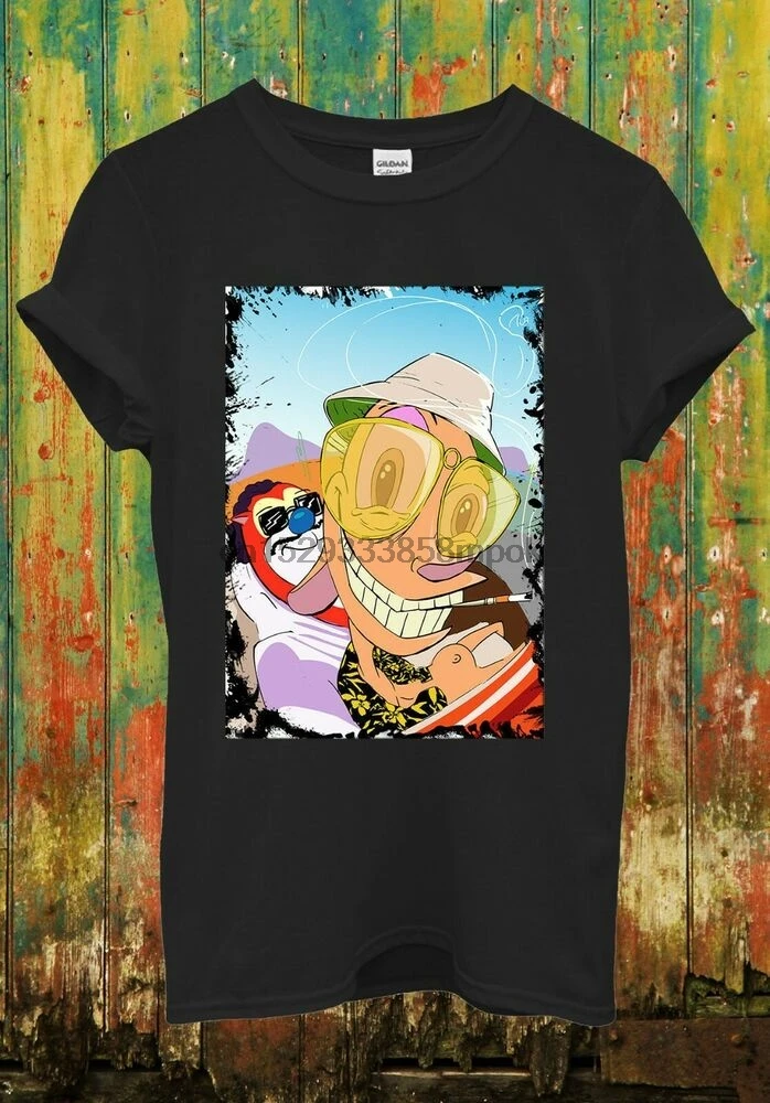 Забавная крутая Ретро футболка Ren And Stimpy в Вегасе для мужчин и женщин Мужская